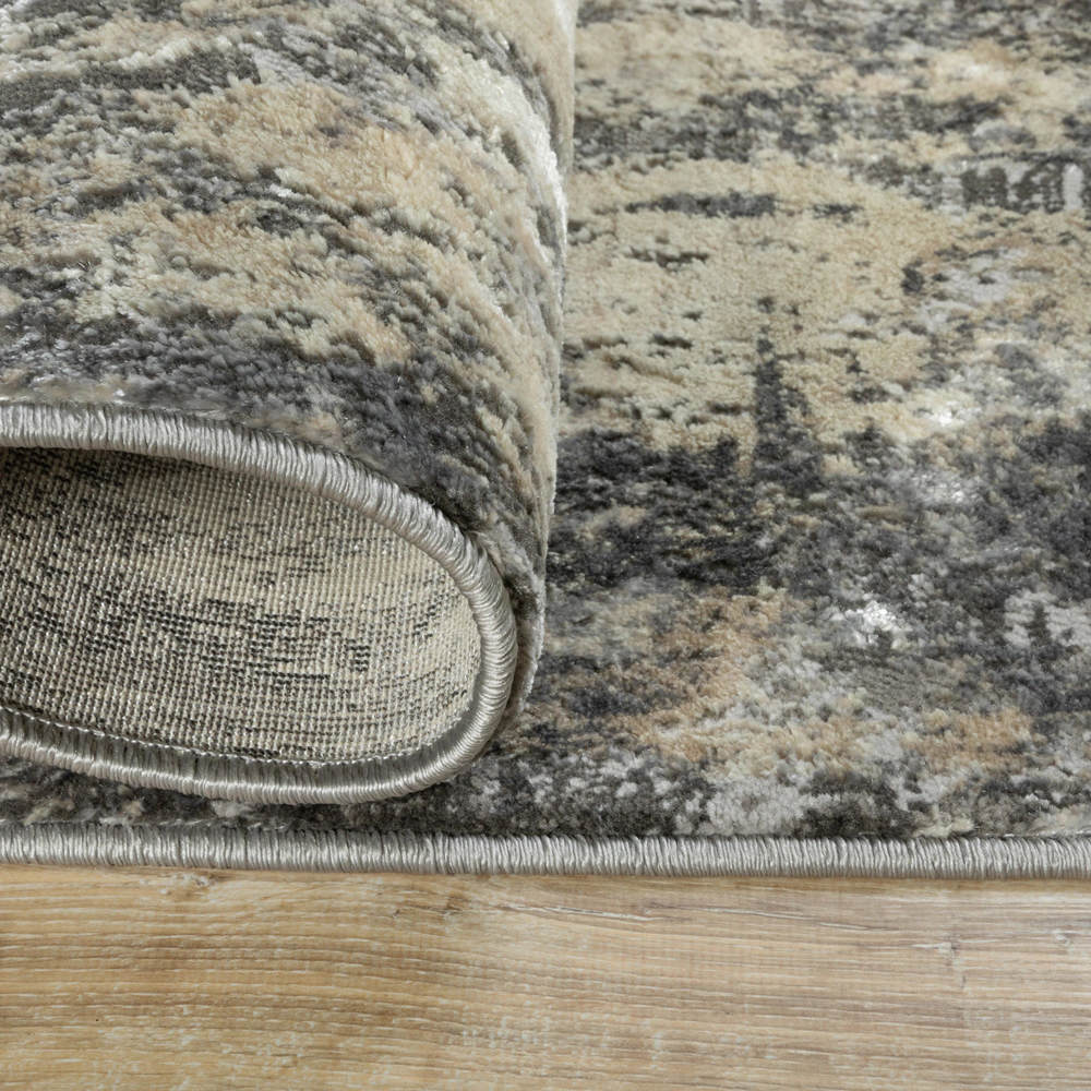 Ковер 2,4х3,4 м Agnia A2092A слоновая кость-антрацит