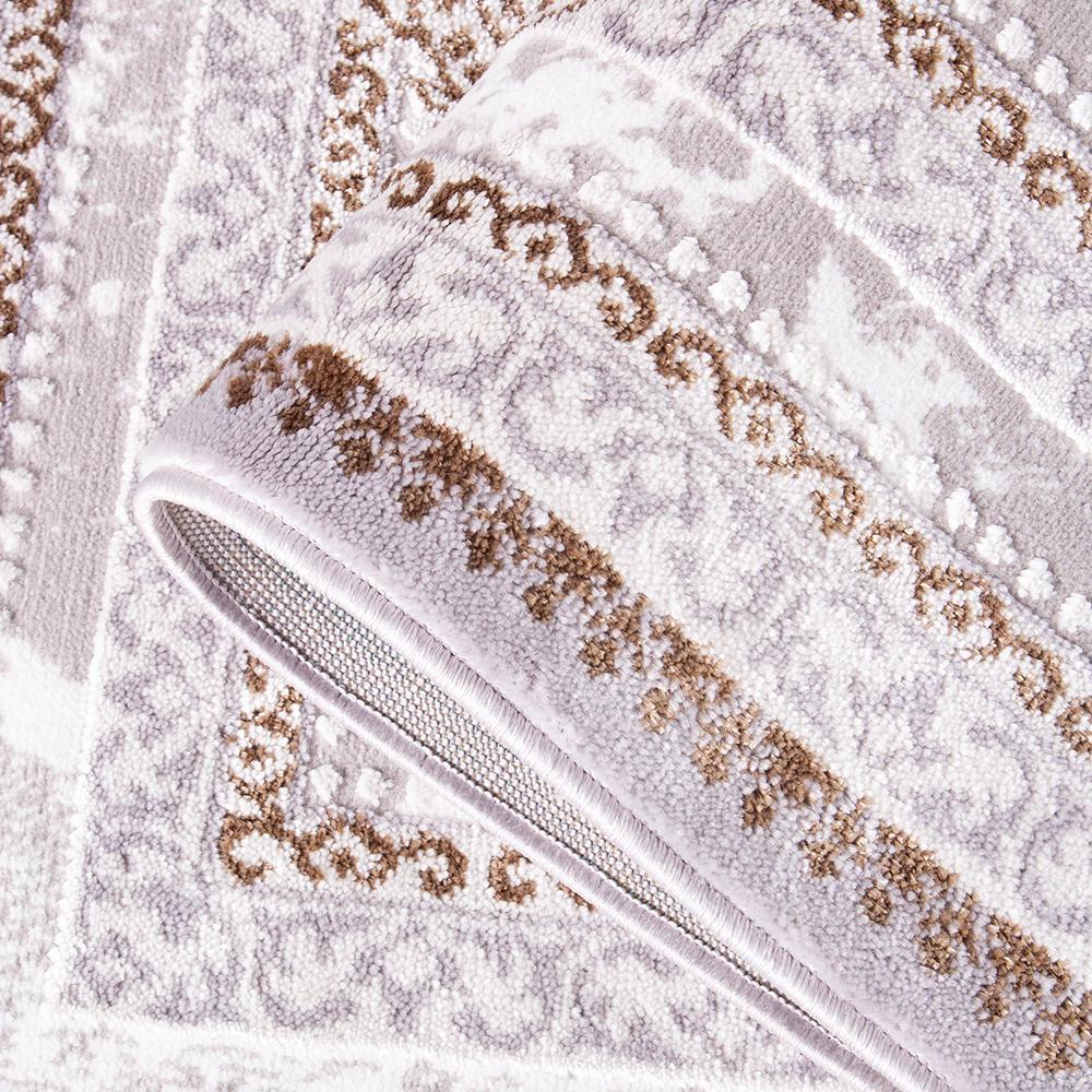 Ковер 1,6х2,3 м Halif F580 серый