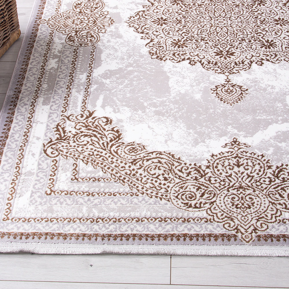 Ковер 1,6х2,3 м Halif F580 серый