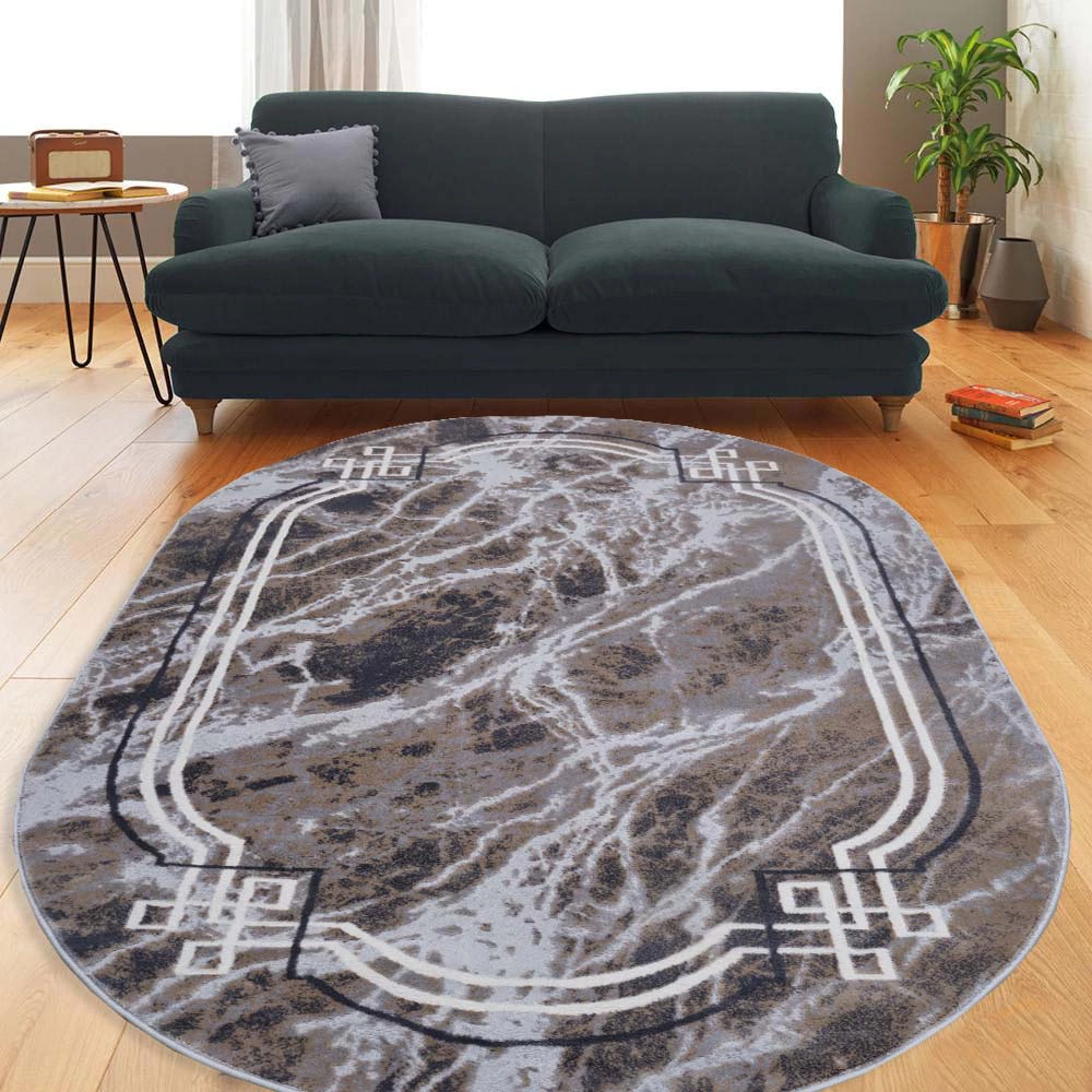 Ковер Аврора 4158/b1/o 2,4х3,4 м овал