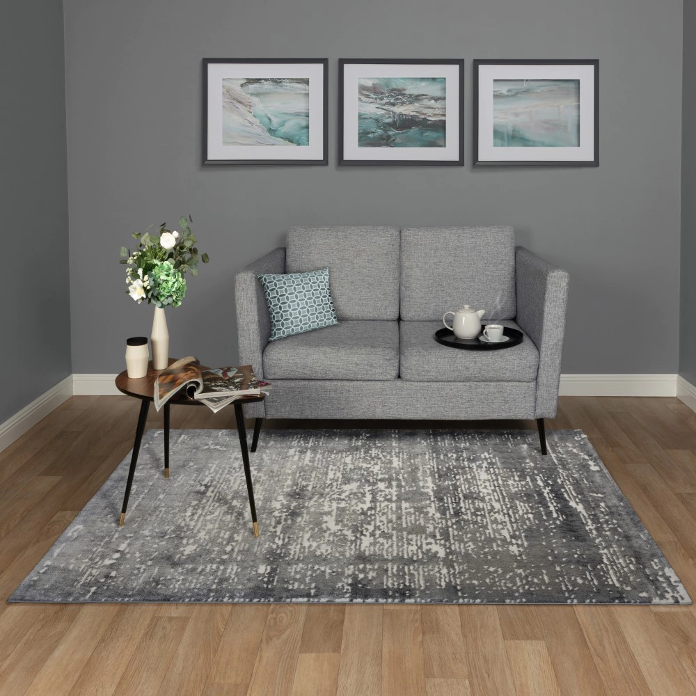 Ковер Adeline G8503 2,4х3,4 м кремово-серый