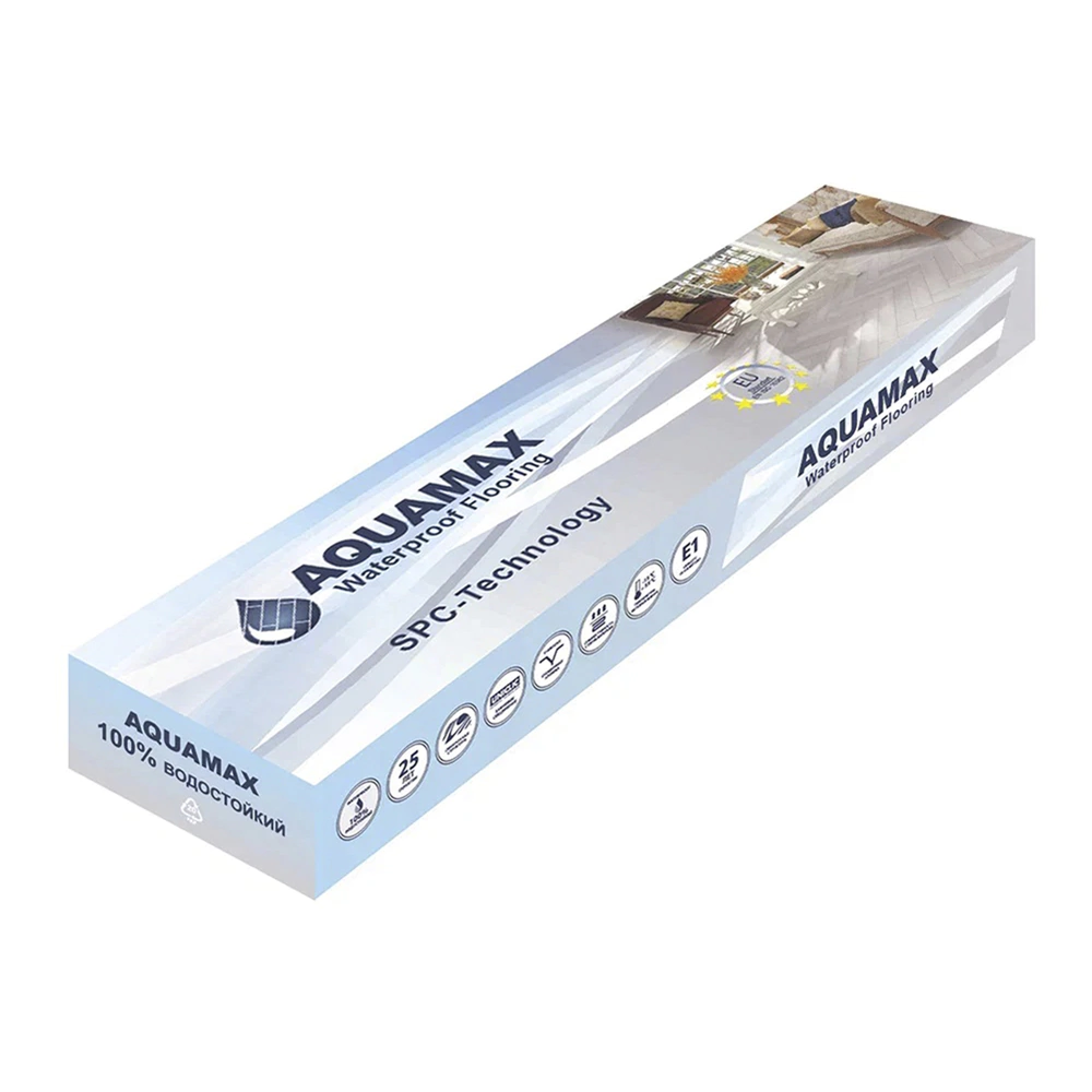 SPC плитка AQUAMAX Каса Марино с фаской 4 мм 33 класс 1,311 м2