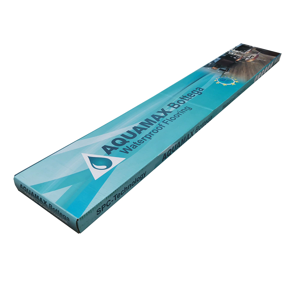 Плитка ПВХ замковая AQUAMAX Bottega Дуб Порто с фаской 3,5 мм АС5/33 класс 2,245 м2