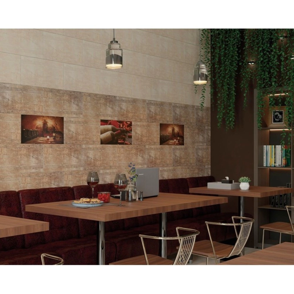 Плитка настенная Тоскана темно-коричневая 25х50 см