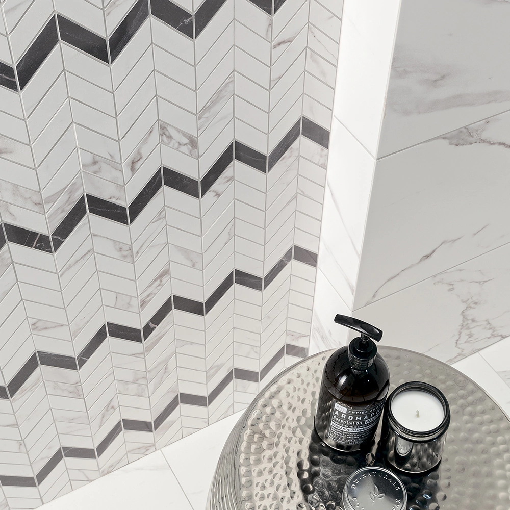 Плитка настенная Бонелла белая 30,8х60,8 см