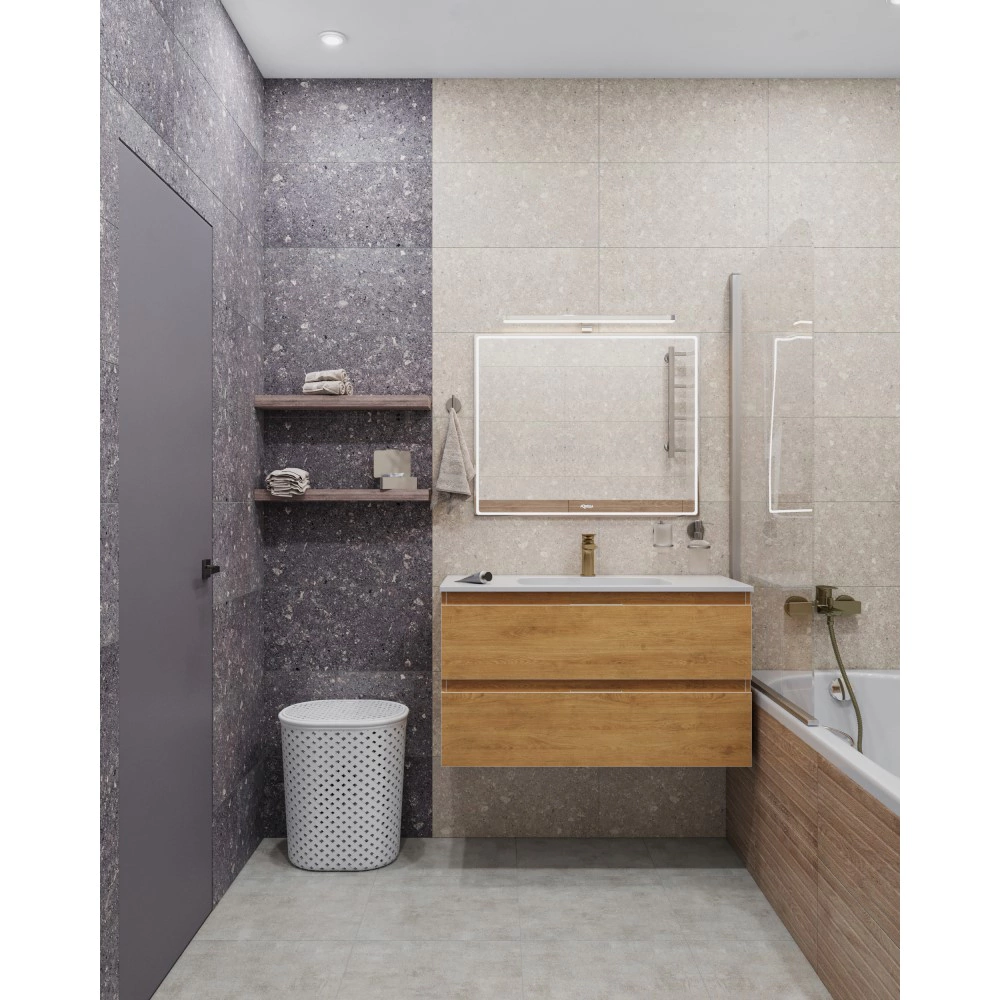 Плитка настенная Арагорн беж вуд структура 30х60 см