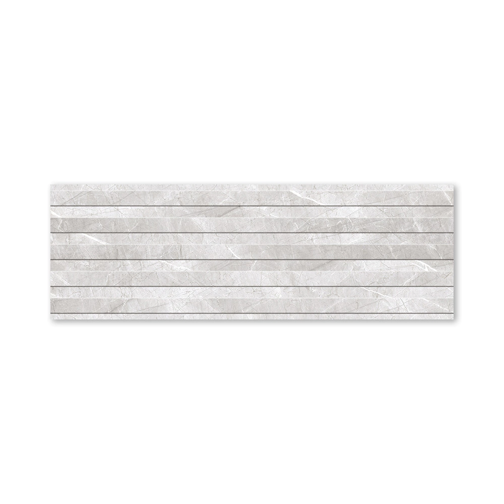 Плитка настенная Канон 7Д белая структура 30х90 см ректификат