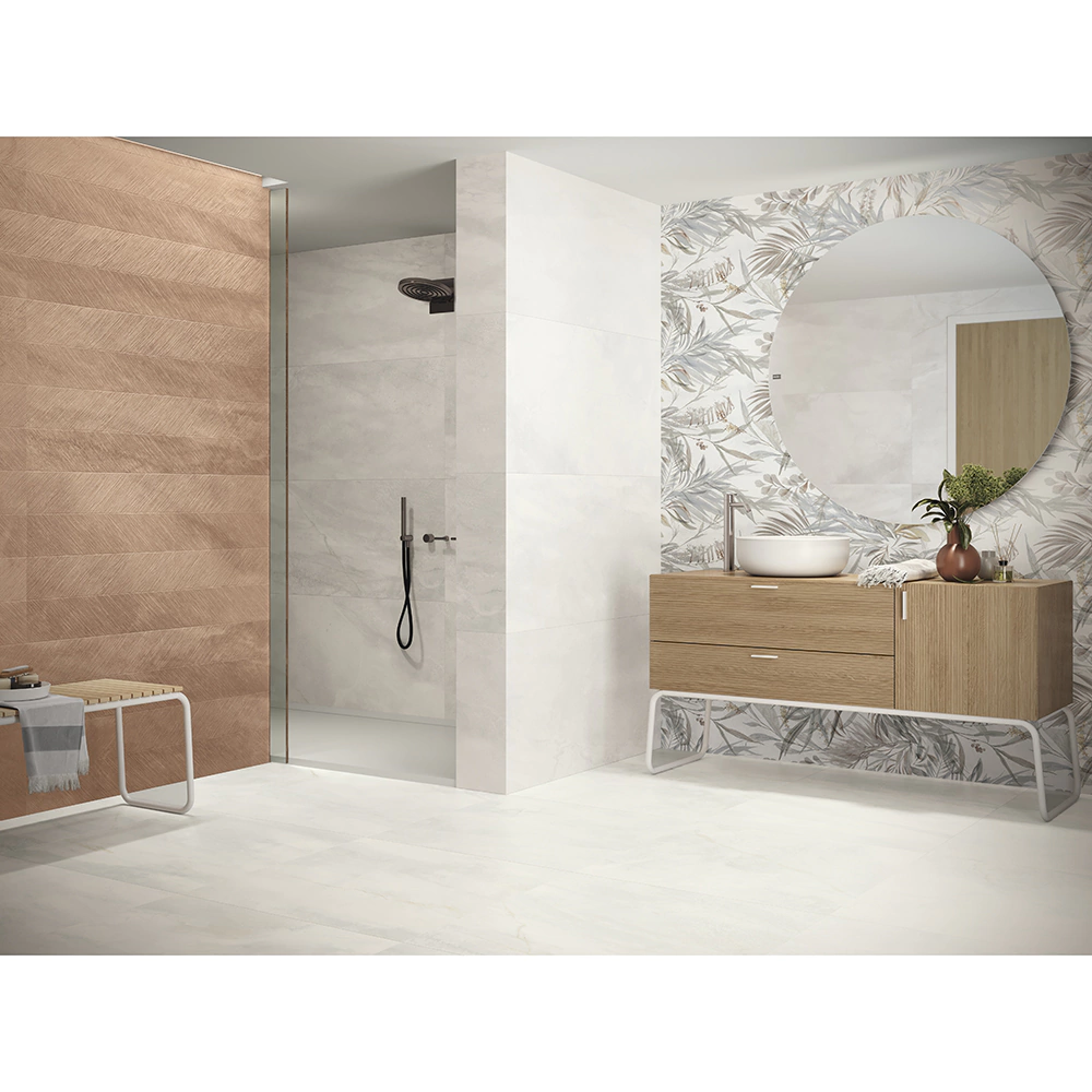 Плитка настенная Халима флер блан 60х120 см ректификат