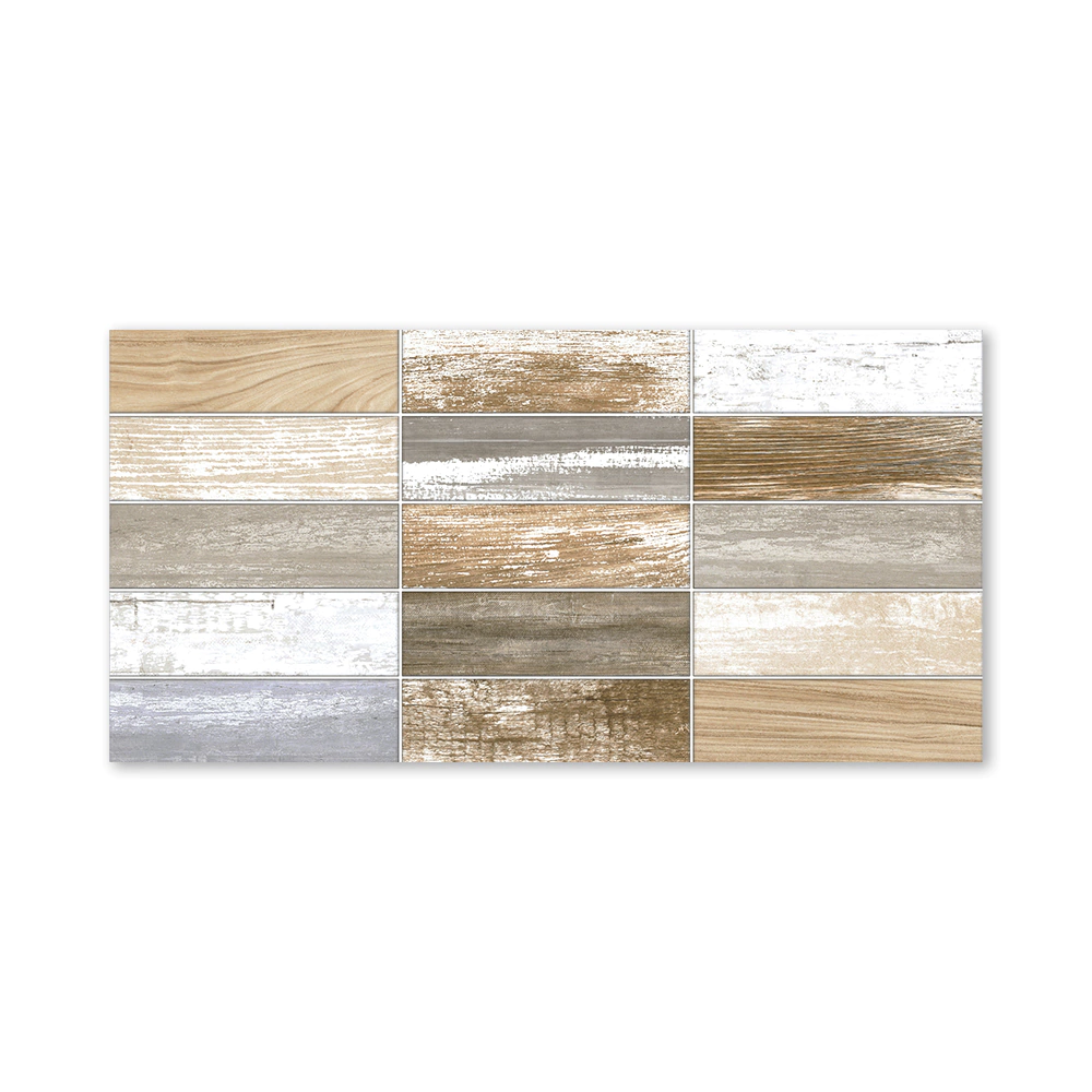 Плитка настенная Конго дарк кирпичик 30х60 см