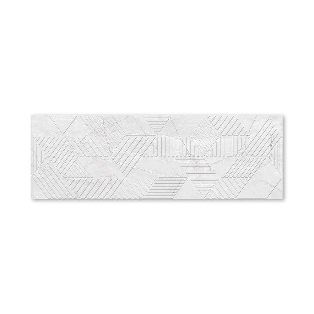 Плитка настенная Один серая структура 40х120 см ректификат