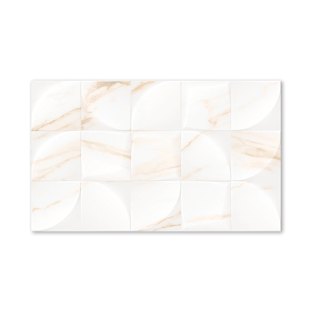 Плитка настенная Донна белая структура 02 30х50 см