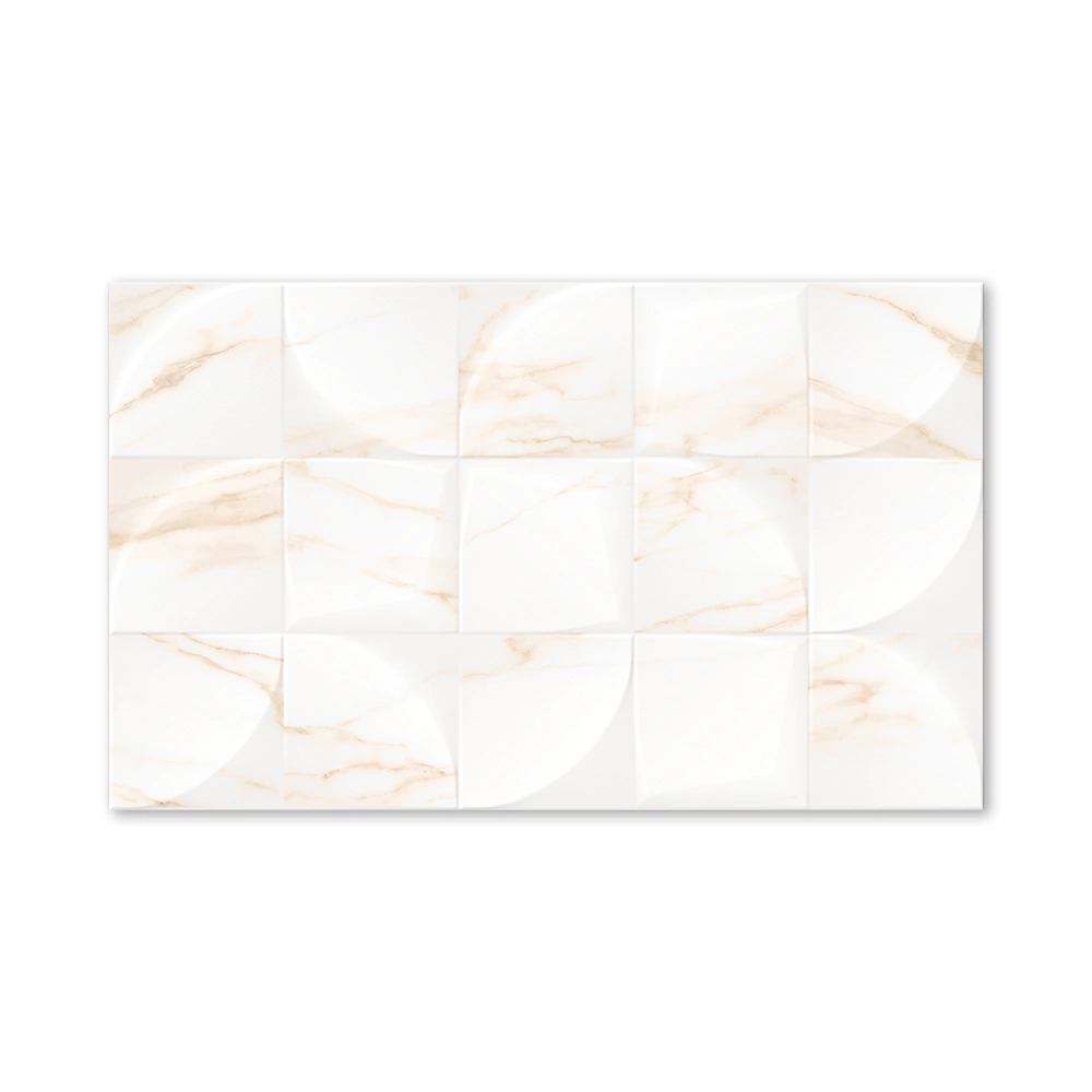 Плитка настенная Донна белая структура 02 30х50 см