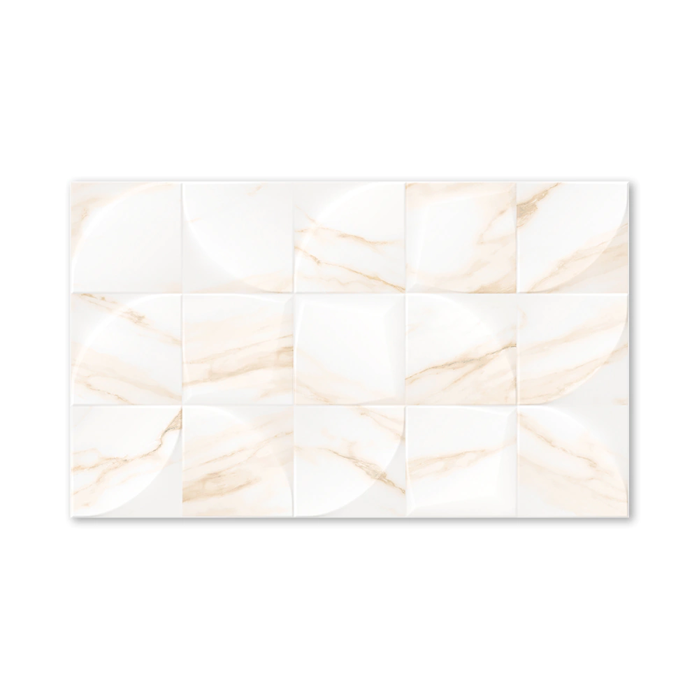 Плитка настенная Донна белая структура 02 30х50 см