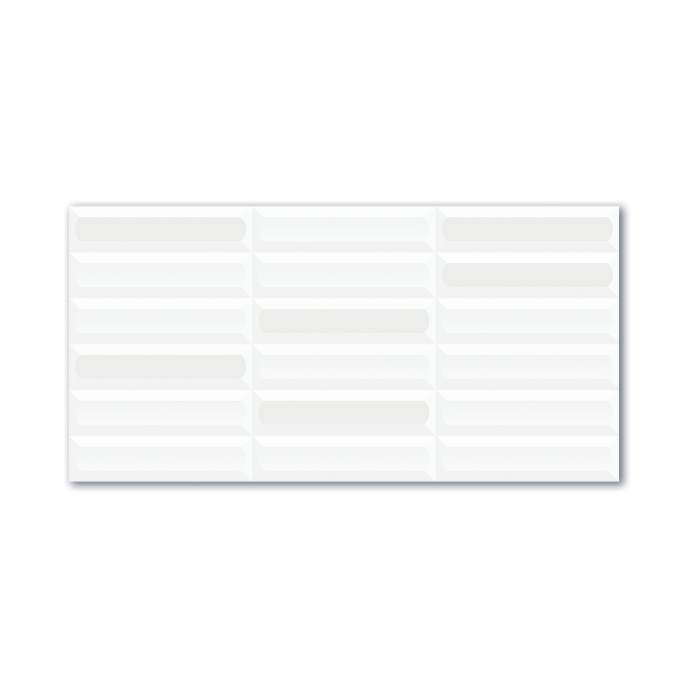 Плитка настенная Сенсо белая структура 30х60 см ректификат