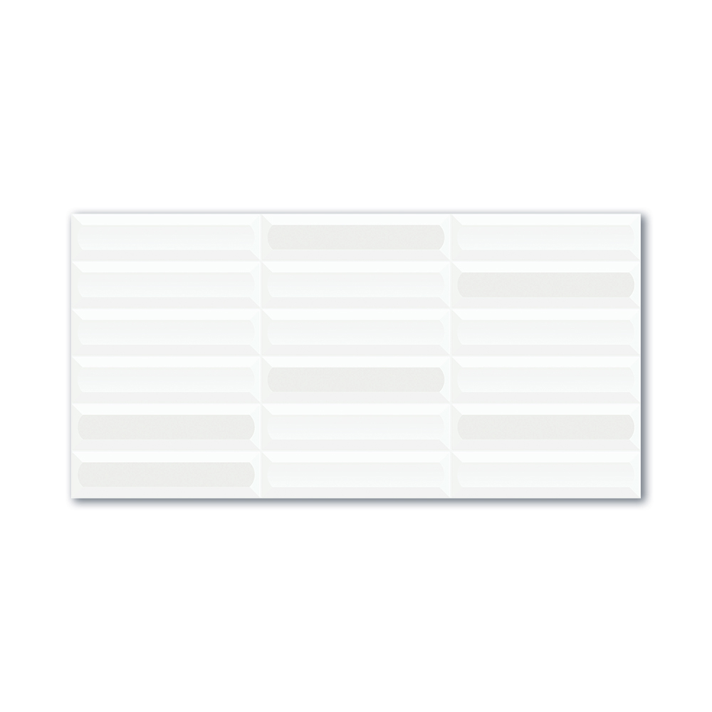 Плитка настенная Сенсо белая структура 30х60 см ректификат