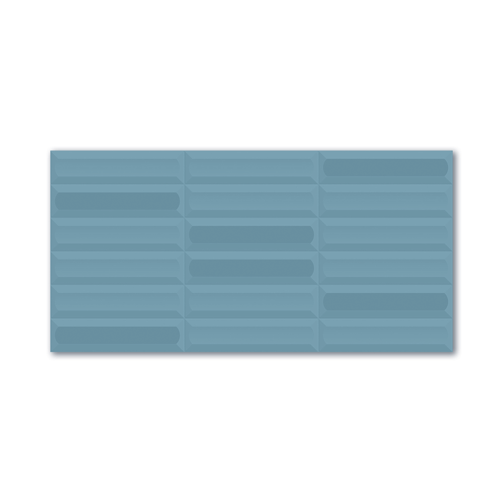 Плитка настенная Сенсо голубая структура 30х60 см ректификат