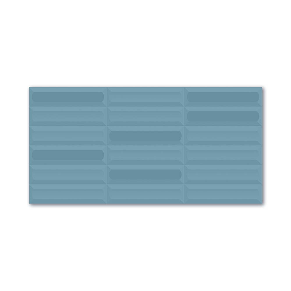 Плитка настенная Сенсо голубая структура 30х60 см ректификат