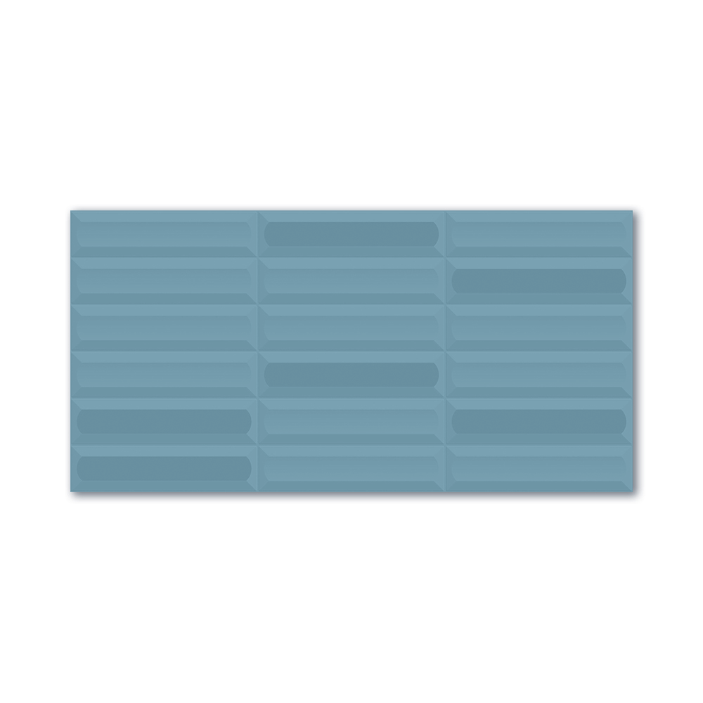 Плитка настенная Сенсо голубая структура 30х60 см ректификат