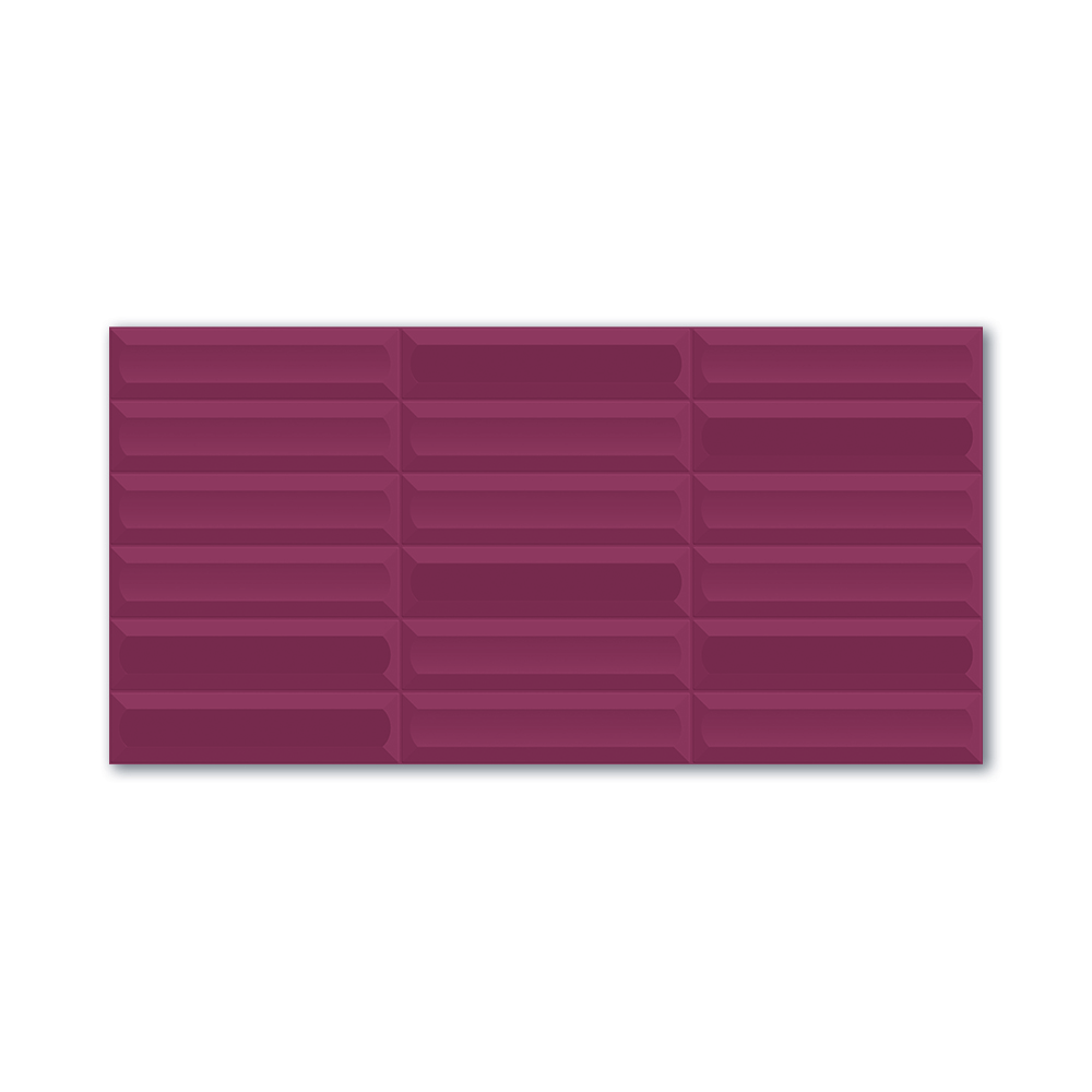 Плитка настенная Сенсо маджента структура 30х60 см ректификат