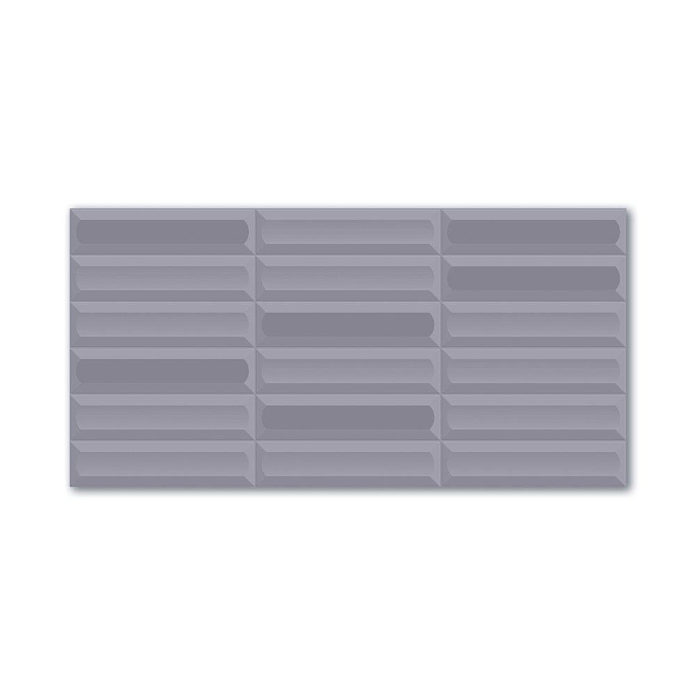 Плитка настенная Сенсо серая структура 30х60 см ректификат