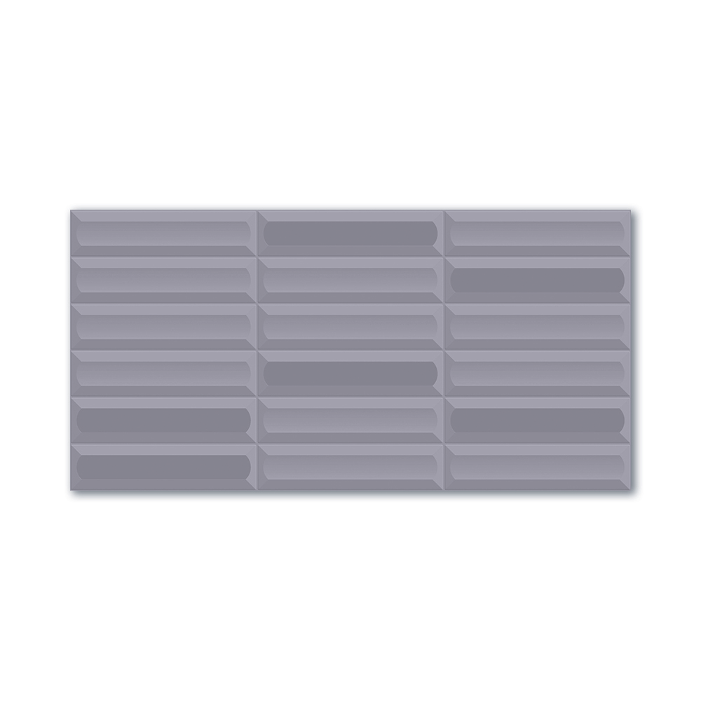 Плитка настенная Сенсо серая структура 30х60 см ректификат