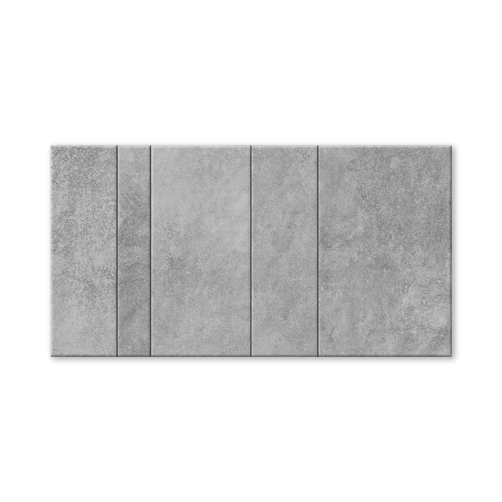 Плитка настенная Киан серая 31,6х60 см