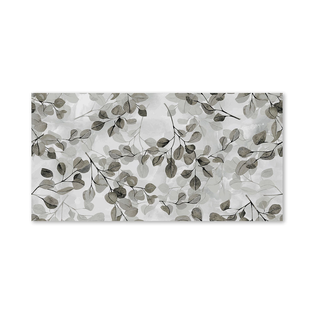 Плитка настенная Сильвия серая декор 30х60 см ректификат