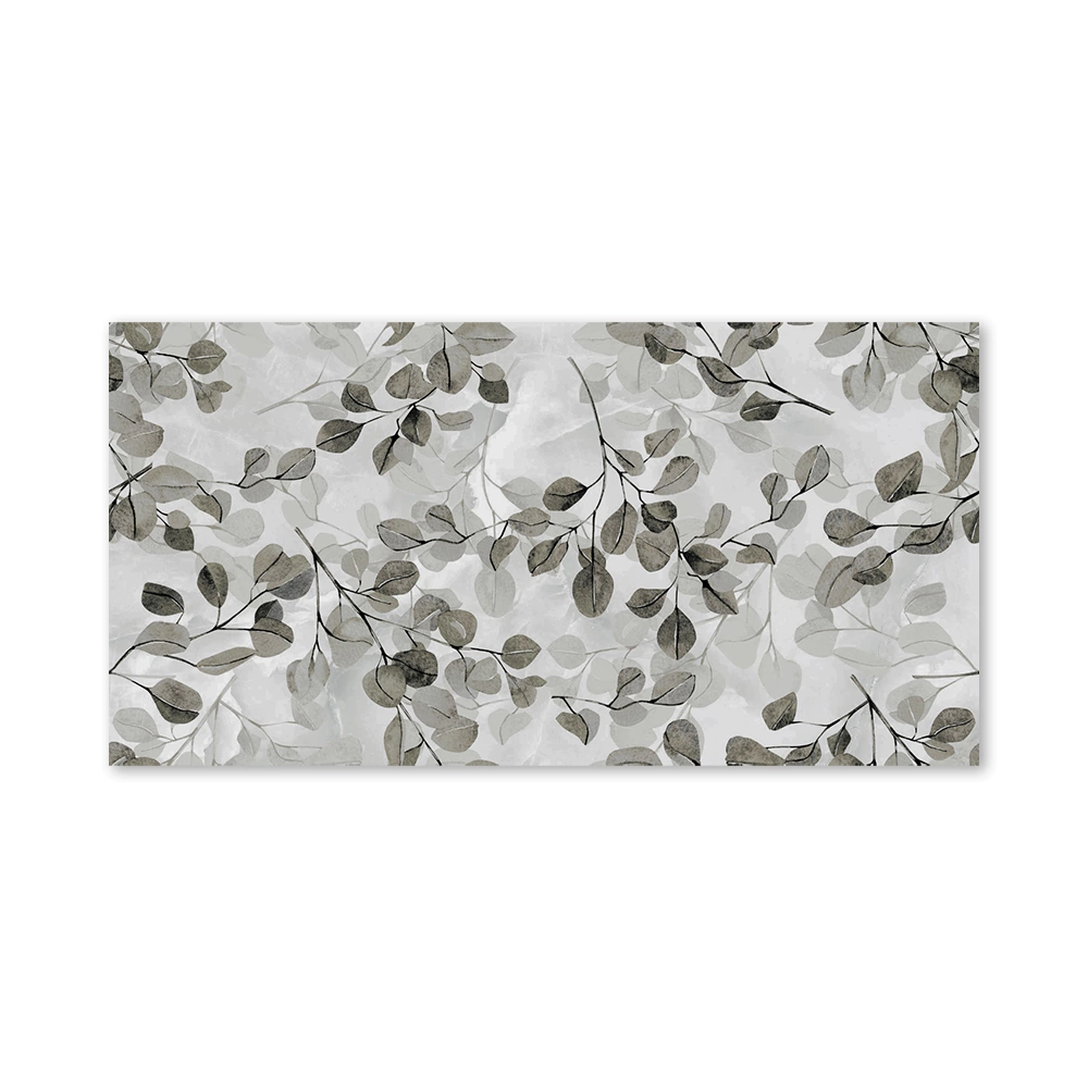 Плитка настенная Сильвия серая декор 30х60 см ректификат