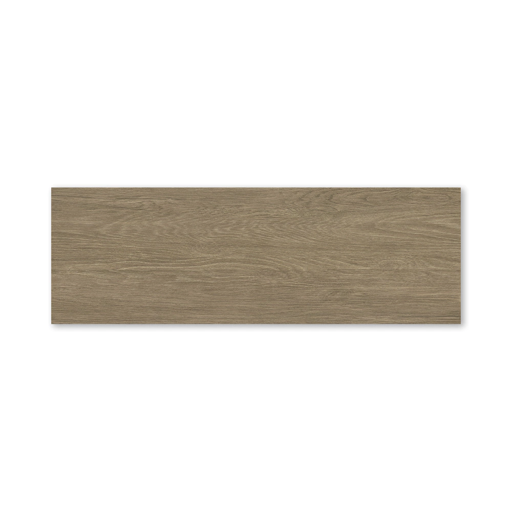 Плитка настенная 30х90 см Мурал коричневая ректификат