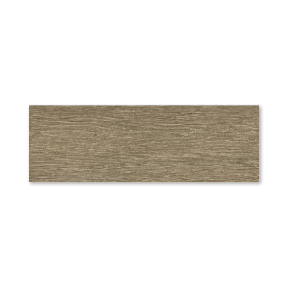 Плитка настенная 30х90 см Мурал коричневая ректификат