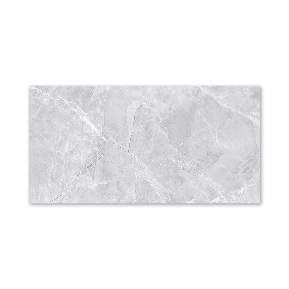 Плитка настенная 40х80 см Альпи светло-серая ректификат