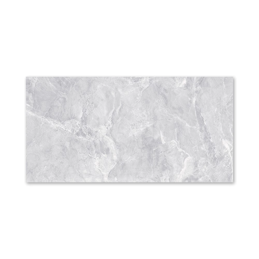 Плитка настенная 40х80 см Альпи светло-серая ректификат