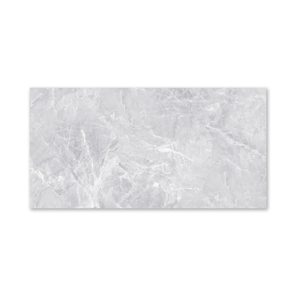 Плитка настенная 40х80 см Альпи светло-серая ректификат