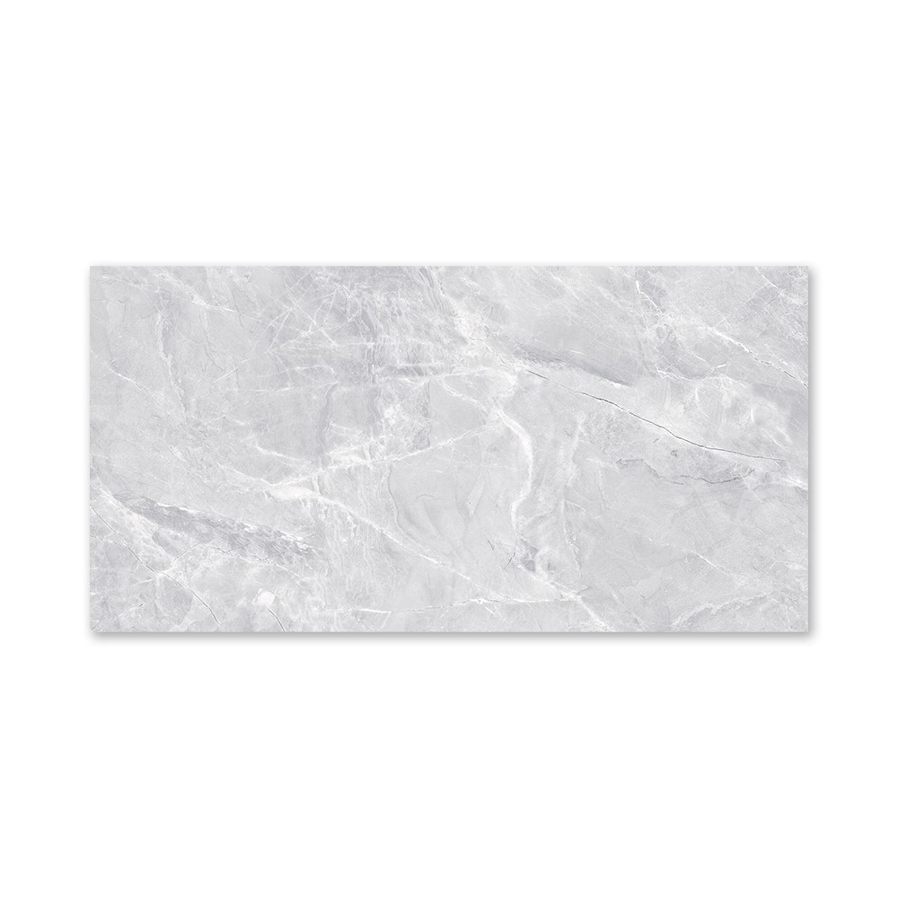 Плитка настенная 40х80 см Альпи светло-серая ректификат