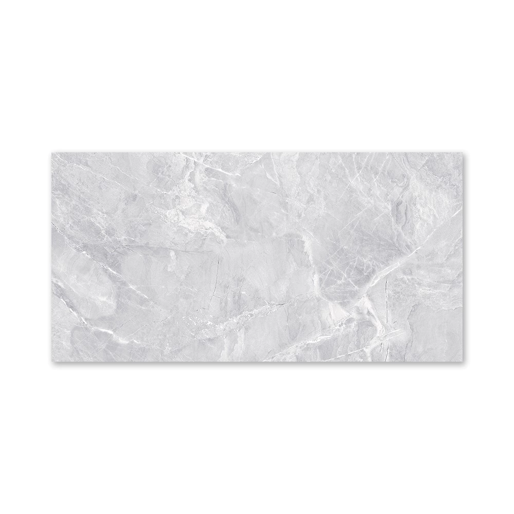 Плитка настенная 40х80 см Альпи светло-серая ректификат