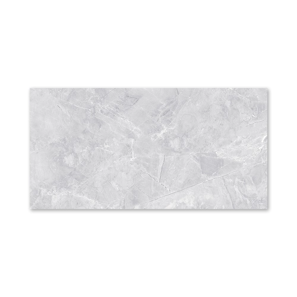 Плитка настенная 40х80 см Альпи светло-серая ректификат