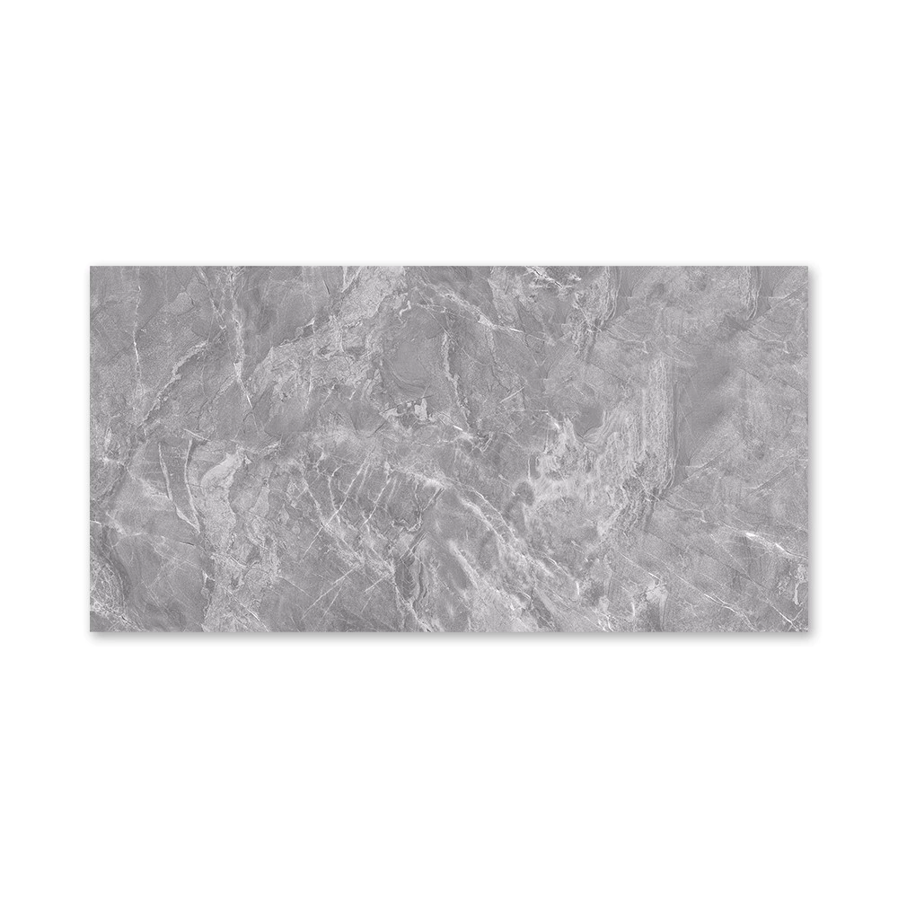 Плитка настенная 40х80 см Альпи темно-серая ректификат