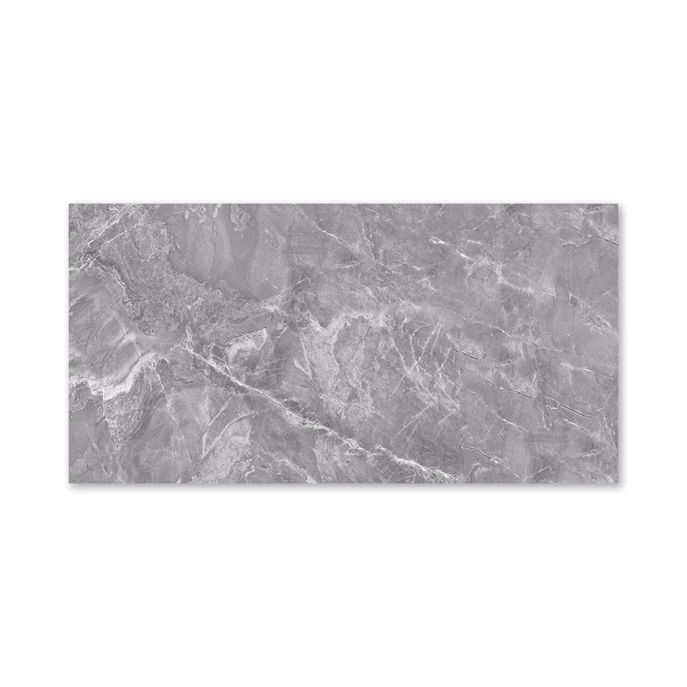 Плитка настенная 40х80 см Альпи темно-серая ректификат