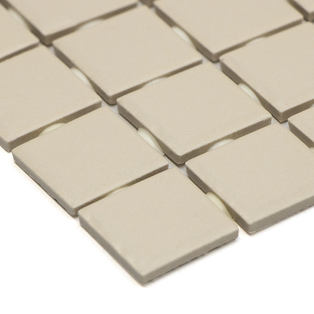 Мозаика Темари керамогранит бежевая матовая 29,8х29,8х0,35 см