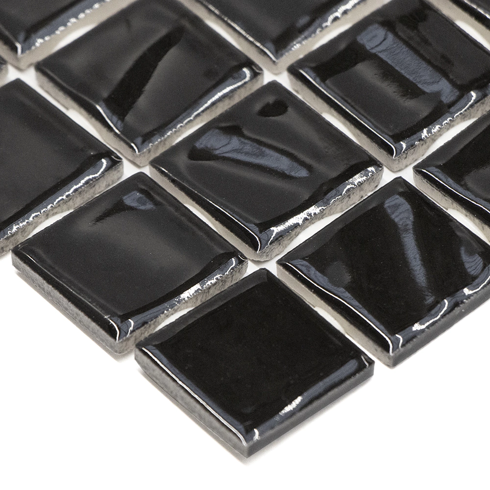 Мозаика Темари керамогранит черная 29,8х29,8х0,35 см 20004 N