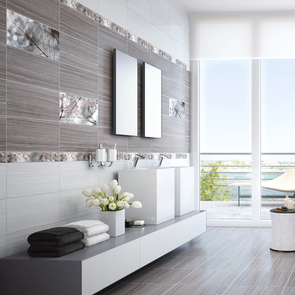 Плитка напольная Магия темно-серая 43х43 см