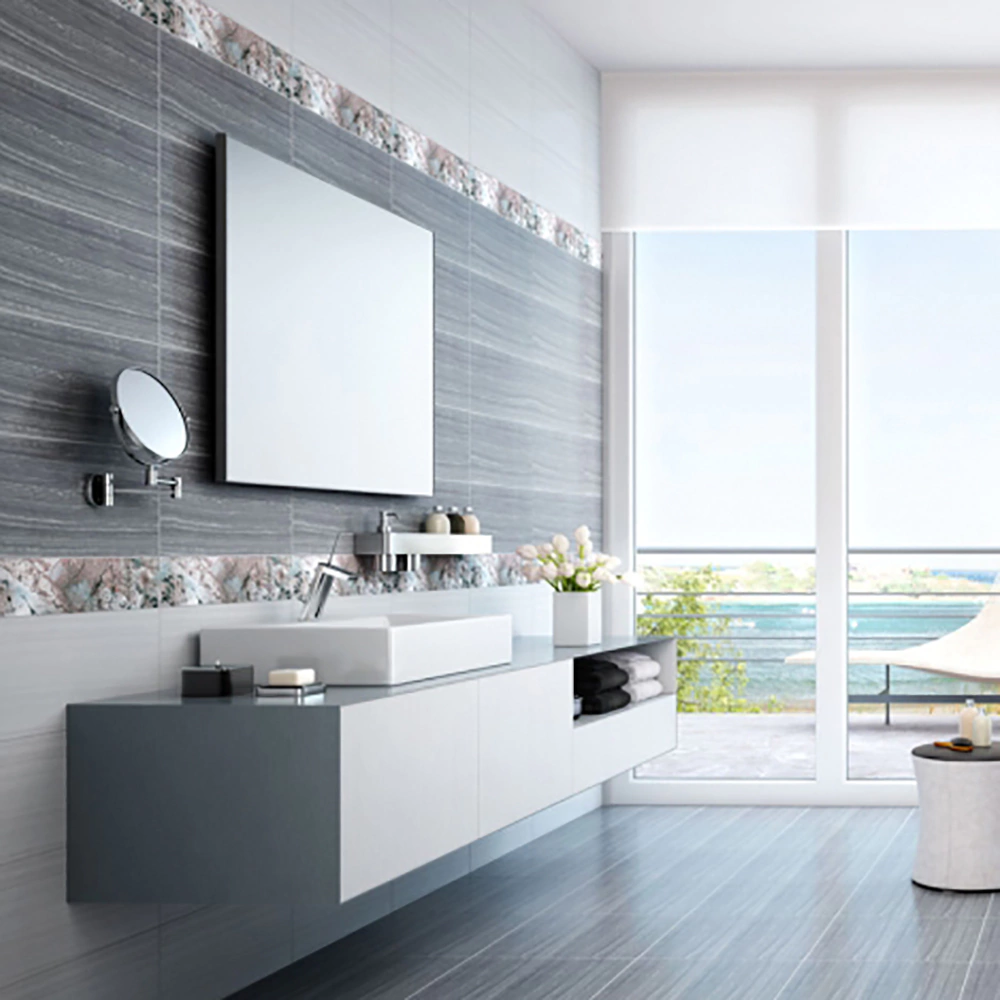 Плитка напольная Магия темно-серая 43х43 см