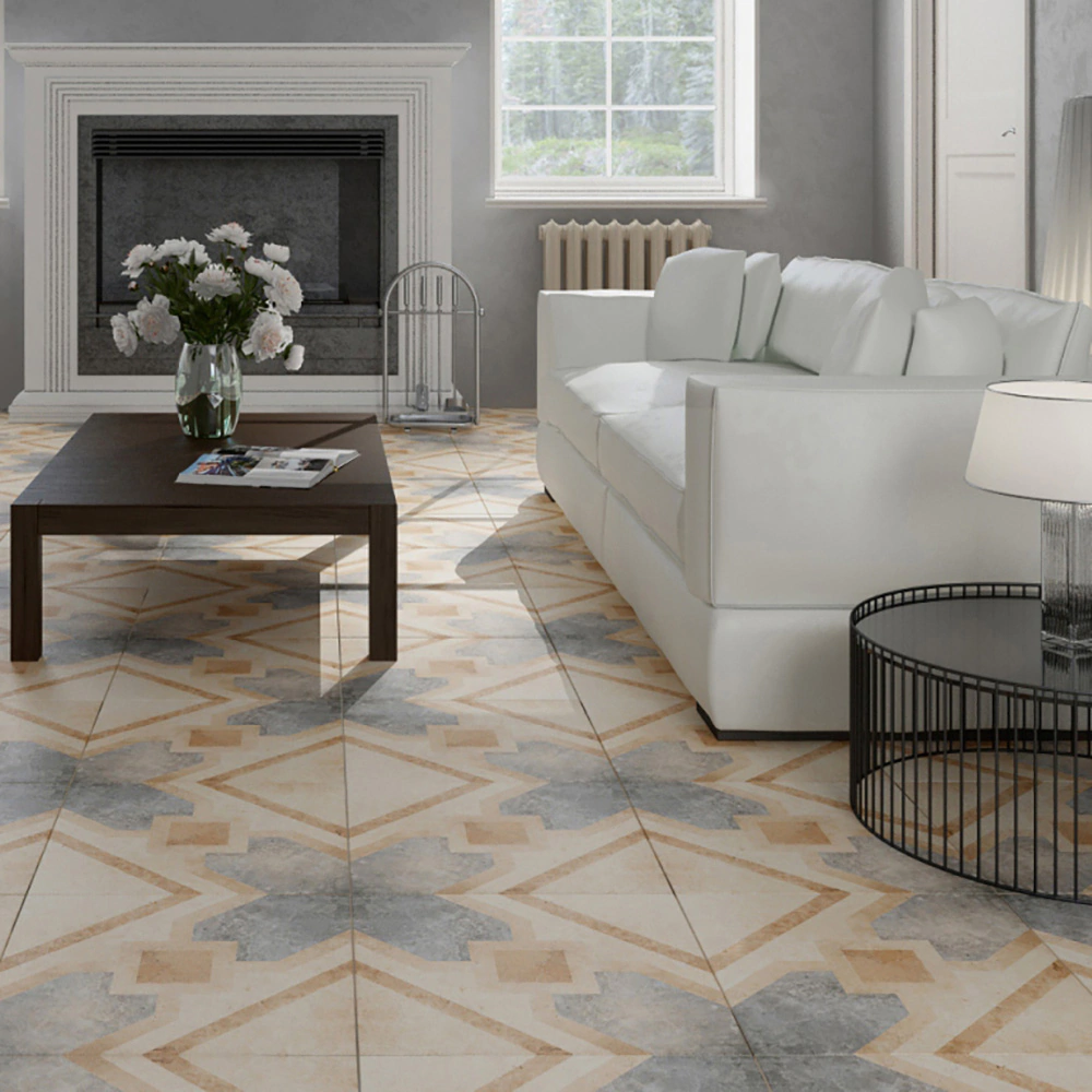 Вставка для плитки Тиволи бежевая 01 9,5х9,5 см