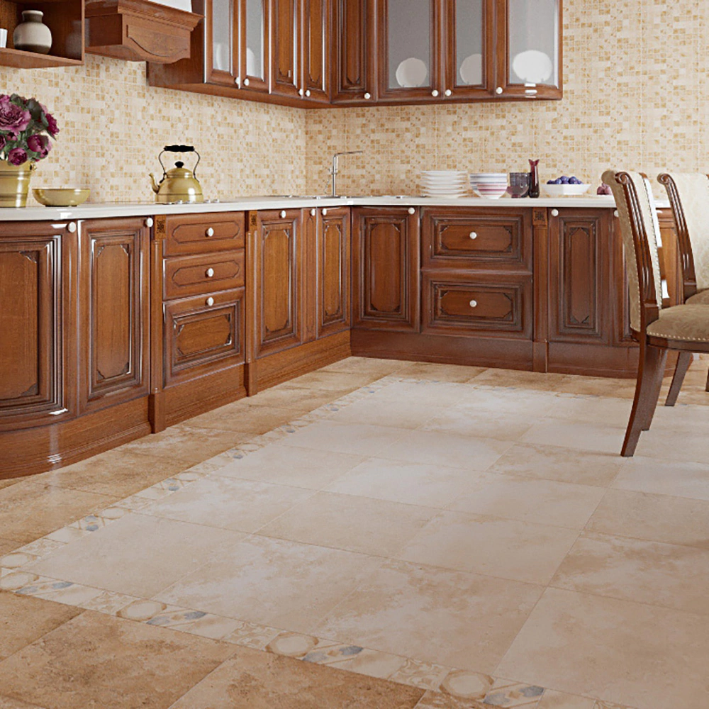 Вставка для плитки Тиволи бежевая 01 9,5х9,5 см