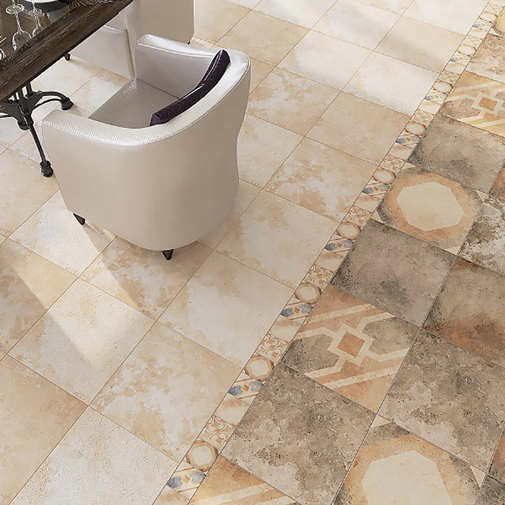 Вставка для плитки Тиволи бежевая 01 9,5х9,5 см