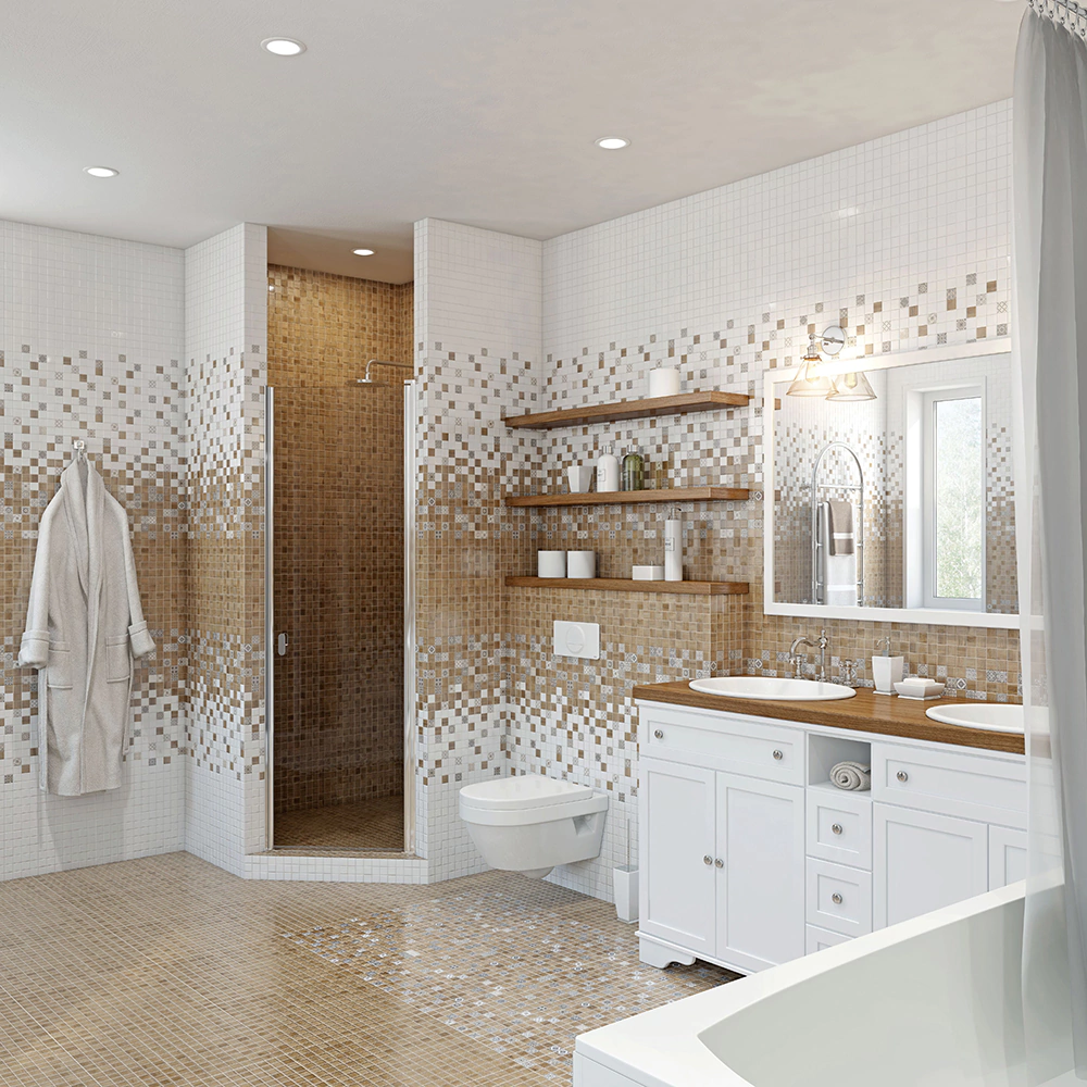 Керамогранит Астрид декор натуральный 30х30 см