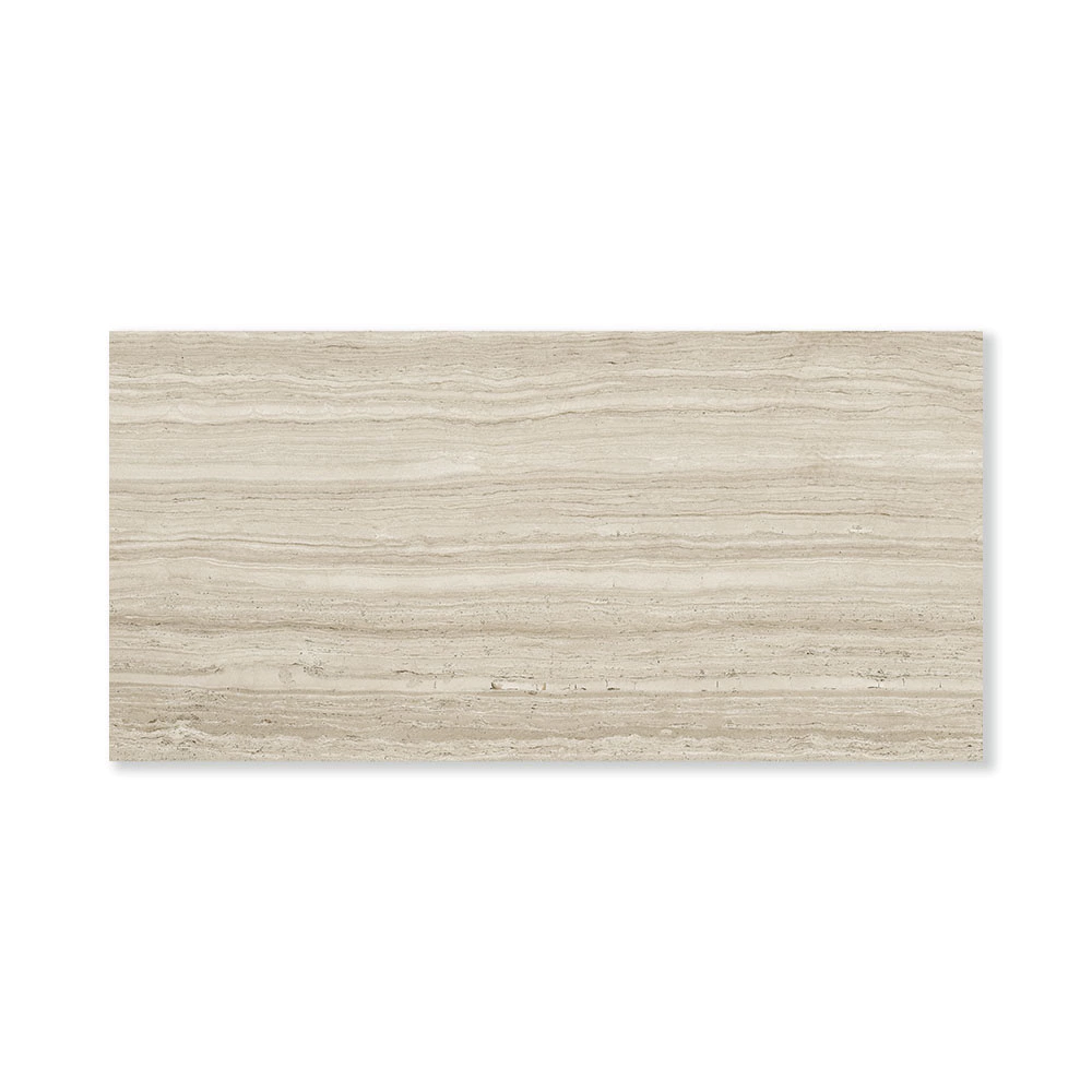 Керамогранит Травертин бежевый полированный 60х120 см ректификат