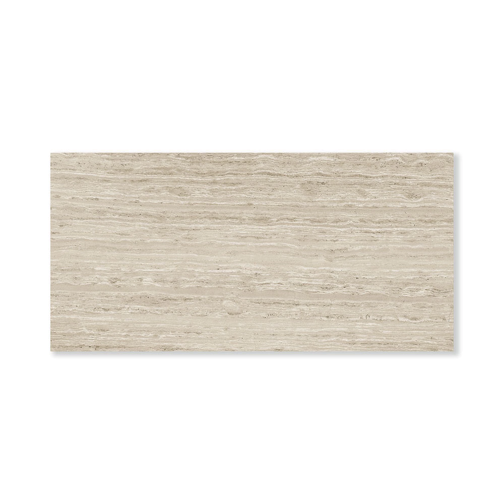 Керамогранит Травертин бежевый полированный 60х120 см ректификат