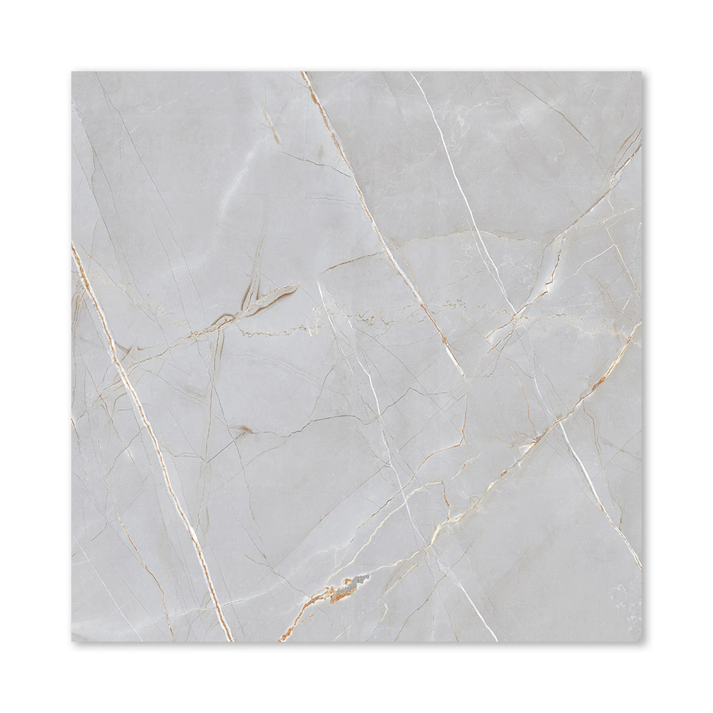 Керамогранит Альфа серый полированный 60х60 см ректификат