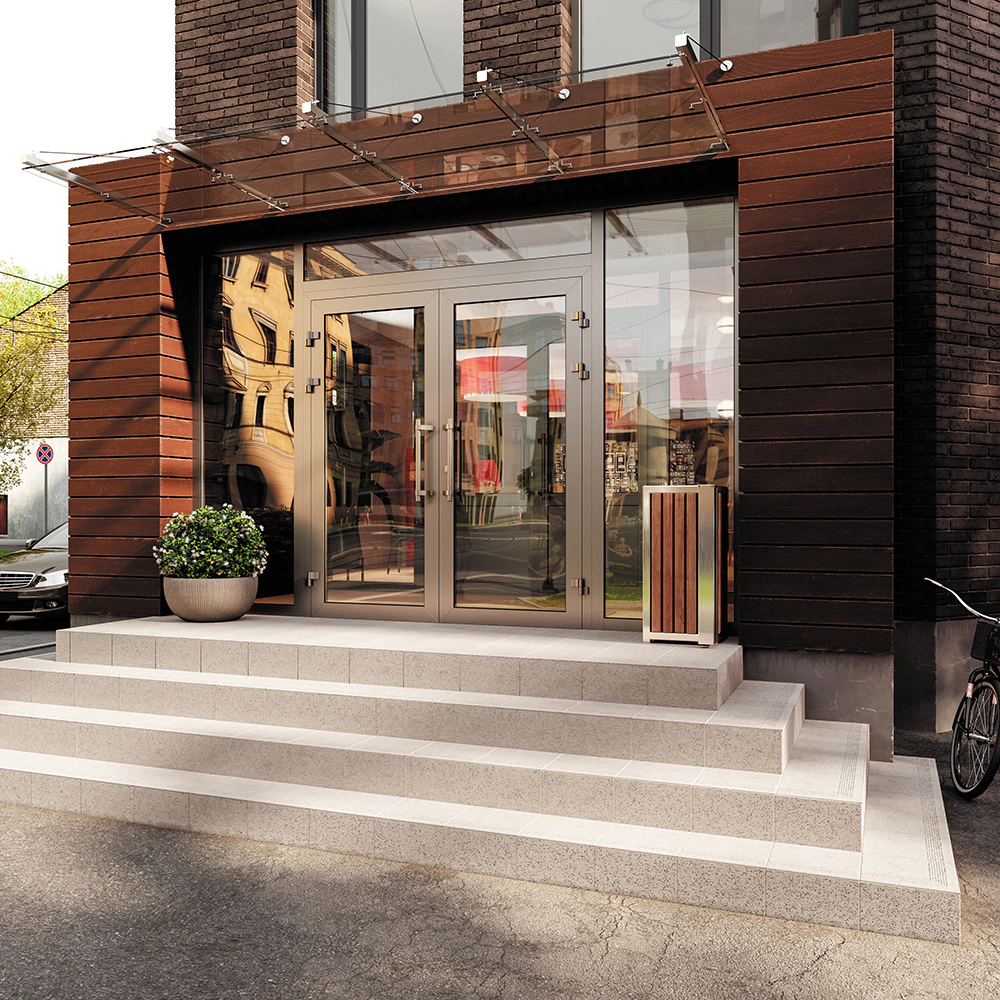 Керамогранит Милтон светло-бежевый матовый 29,8x29,8 см